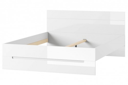 Ліжко SELENE 33 SZYNAKA білий мат / білий глянець